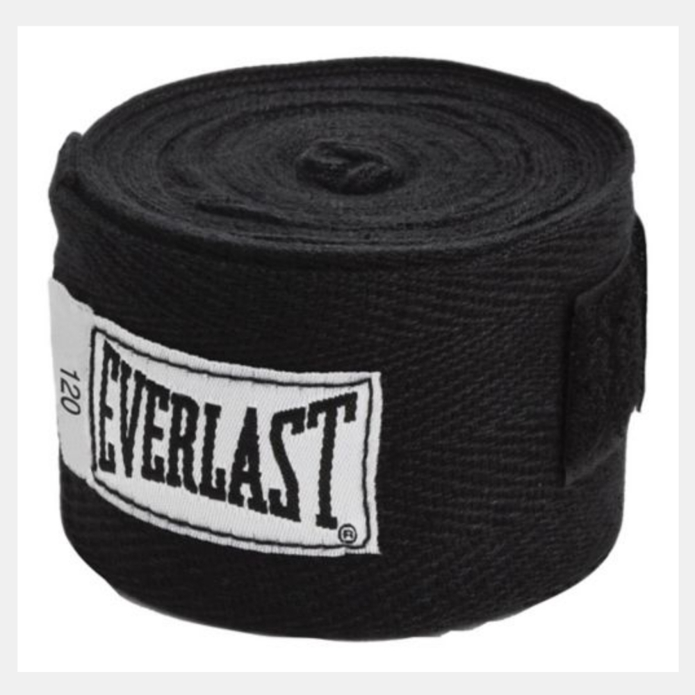 NWT Everlast Classic Hand Wraps Black Level I MMA Boxing Wraps 108"